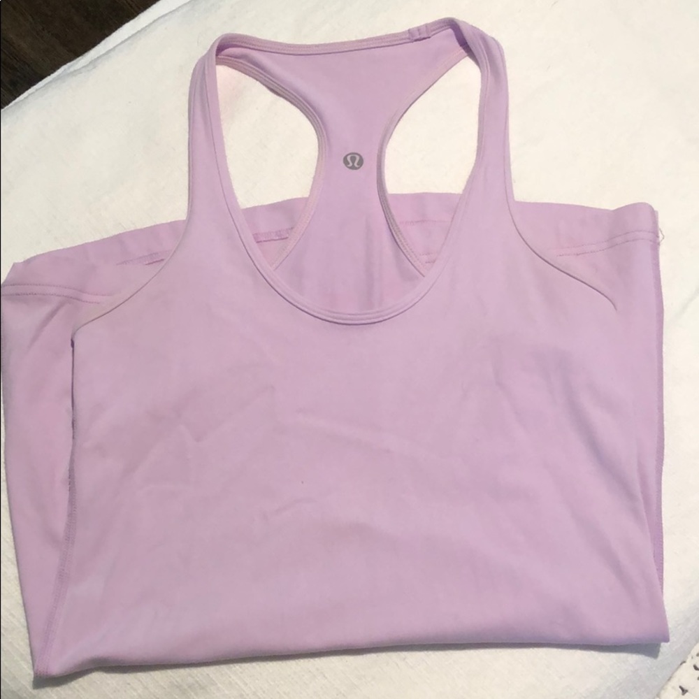 Lilac long lululemon tank
